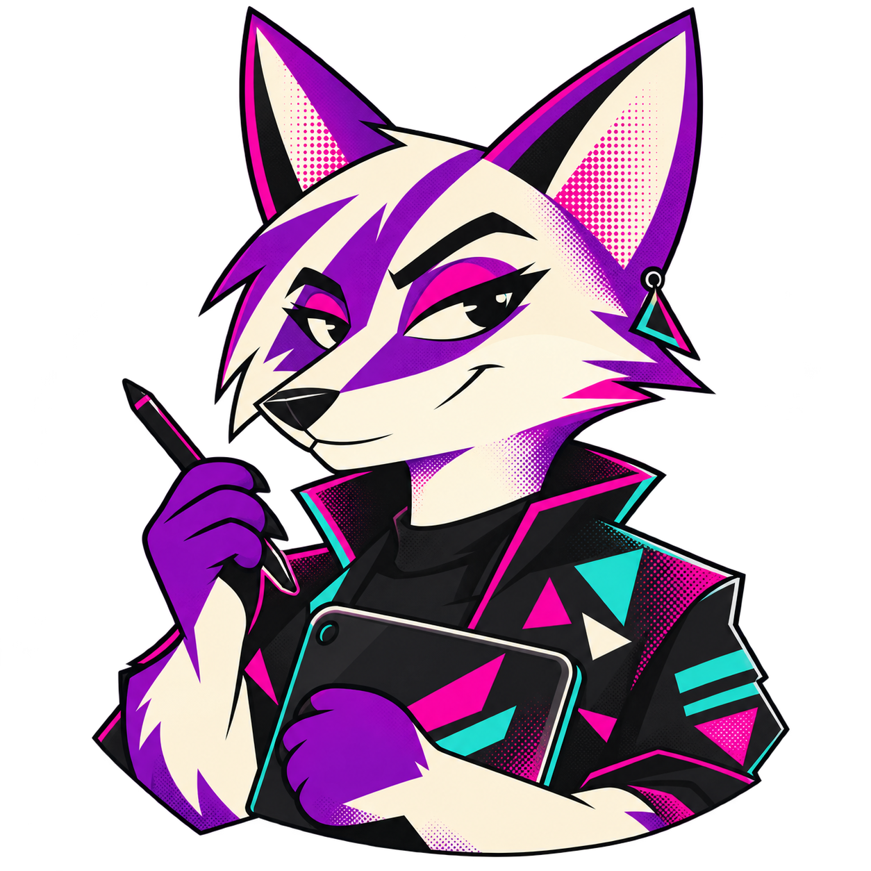 Pixel, the FoxEdge creative specialist