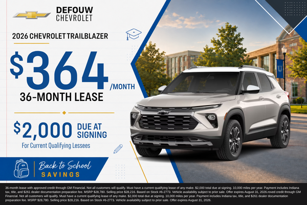 Trailblazer lease offer